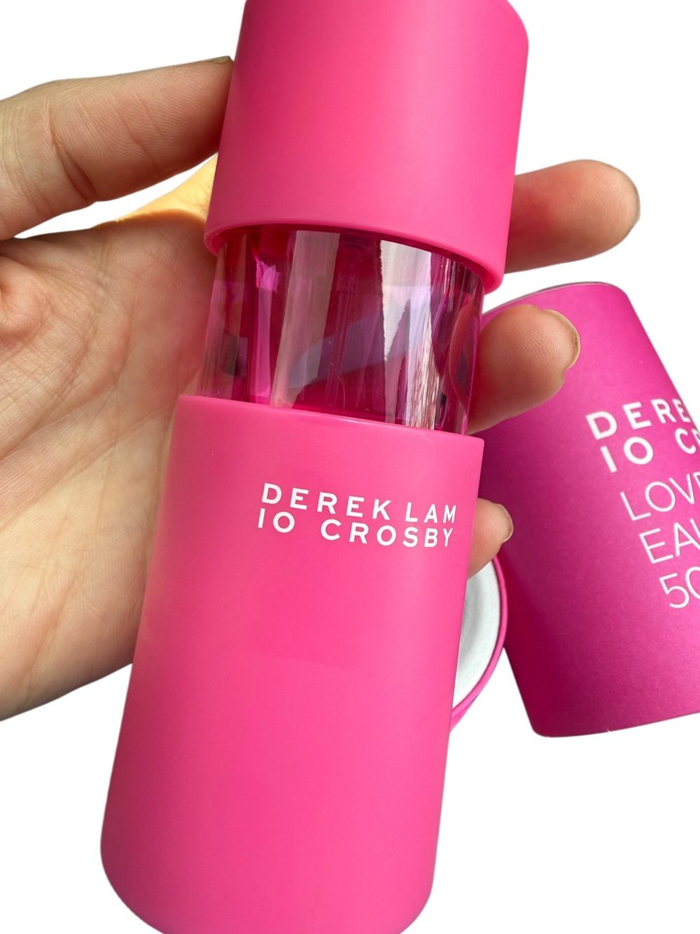 New in box 10 Crosby Derek Lam Love Deluxe Eau de Parfum - Hot Pink (50ml)